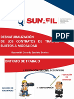 Desnaturalizacion de Los Contratos Modales PDF