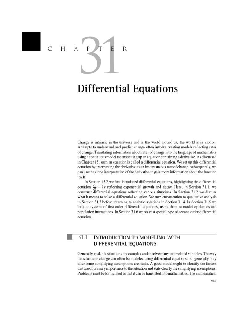 Chapter 31 Slope Equations