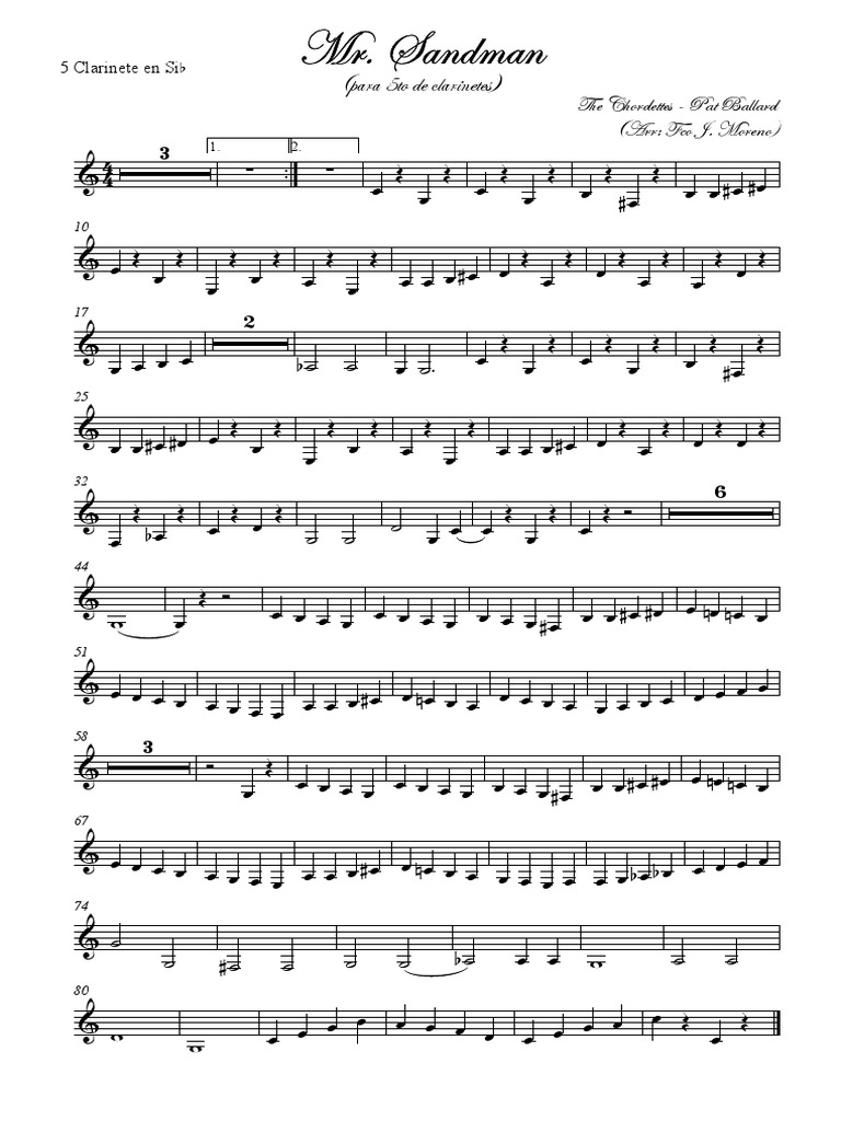 MR Sandman CL 5 PDF PDF
