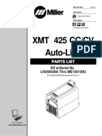 XMT 425 CC CV Parts List