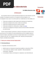 Exames laboratoriais