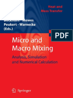 (Heat and Mass Transfer) Karl Sommer (Auth.), Henning Bockhorn, Dieter Mewes, Wolfgang Peukert, Hans-Joachim Warnecke (Eds.)-Micro and Macro Mixing_ Analysis, Simulation and Numerical Calculation-Spri