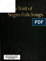 (Dorothy Scarborough) On The Trail of Negro Folk Songs