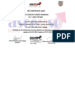 Certificado Altura - Luis Simanca
