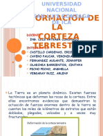 Deformacion de La Corteza Terrestre