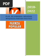 Plan de gobierno de Fuerza Popular en Moquegua