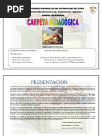 Carpeta Pedagogica