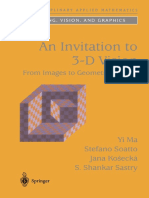 Invitation to 3D Vision