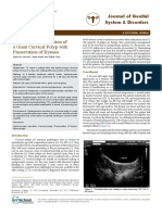 Hysteroscopic Resection of A Giant Cervical Polyp With Preservation of Hymen Atjc