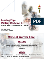 Leading Edge Technology at Walter Reed Army Medical Center