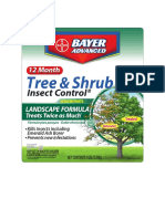 12 Month Tree - Shrub Insect Control II Concentrate