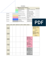 Reporte de Horarios SUA