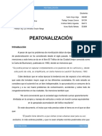 Peatonalizacion