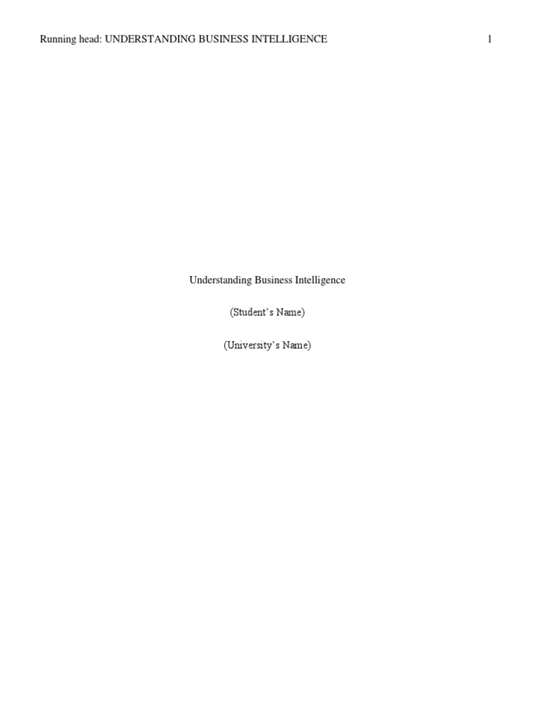 SYSCO's Business Intelligence Strategy | PDF | Business Intelligence ...