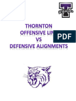 O Line vs Defensive Alignments