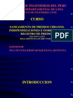 Curso Saneamiento 1 Introduccion