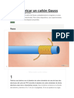 Cómo Fabricar Un Cañón Gauss