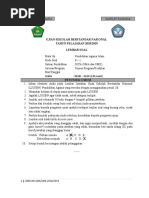 Soal Hots Pai Kls Xii