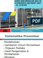 Presentasi Sidang Kerja Praktek Pertamina RU IV 2017