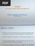 CUDA Compute Unified Device Architecture