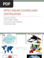 NPTELOnlineCertification - Jan-April 2017_Workshop