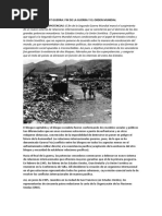 Informacion de Post Guerra