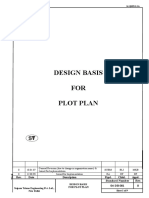 Design Basis FOR Plot Plan: Rev. Date Description Prpd. Chkd. Appd