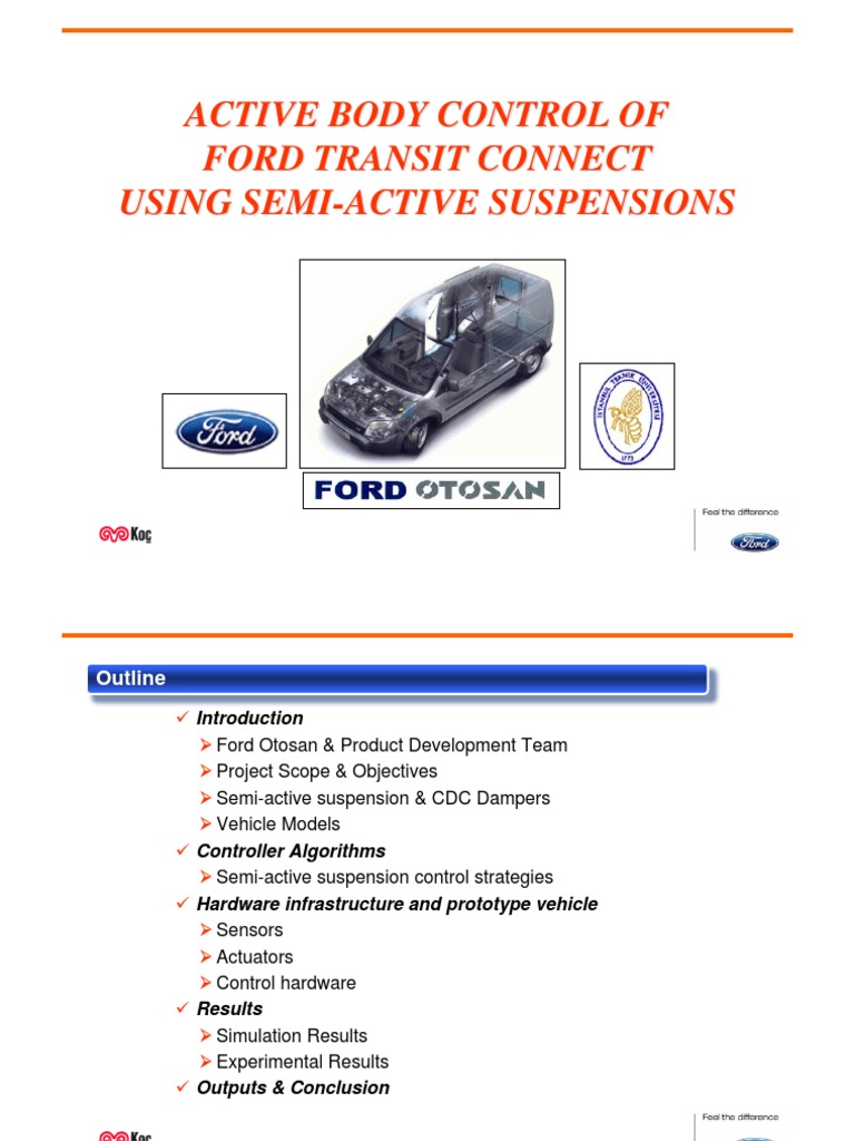Ford Active Suspension Control Me 560 PDF Automotive Technologies