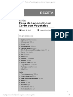 Fideos Soba de Langostinos y Cerdo Con Vegetales - Elgourmet