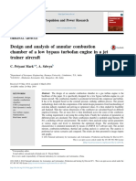 Design and Analysis of Annular Combustion Chamber of a l 2016 Propulsion And