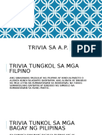 Trivia Sa A.P.