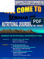 Nutritional Disorders of Skin