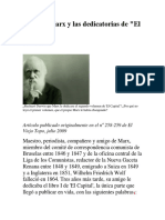 Darwin, Marx y Las Dedicatorias Del Capital_Jaume Josa