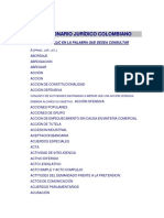Diccionario Jurídico Colombiano