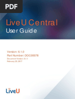 LiveU Central User Guide V6.