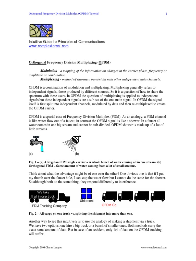 Orthogonal Frequency Division Multiplexing (OFDM) | PDF | Business