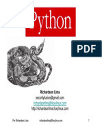 Pythonpalestra Richardsonlima Branco 090727133037 Phpapp01 PDF