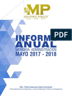 (MP) Informe Anual 2017-2018