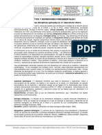 SEMANA 1, Conceptos y Definiciones de Laboratorio Clinico, SEPARATA