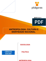 Aula 1 - Antropologia, Cultura e Identidade Nacional