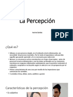 La Percepción