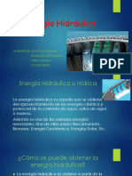 Energía Hidráulica Ignacio Morales TRABAJO