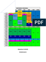 Administración Del Tiempo Semanal