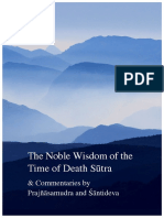 The Noble Wisdom of The Time of Death Sūtra and Commentaries PDF