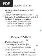 IP Address Classes