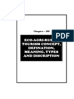 Eco-Agri-Rural Tourism Concept, Defination, Meaning, Types and Discription