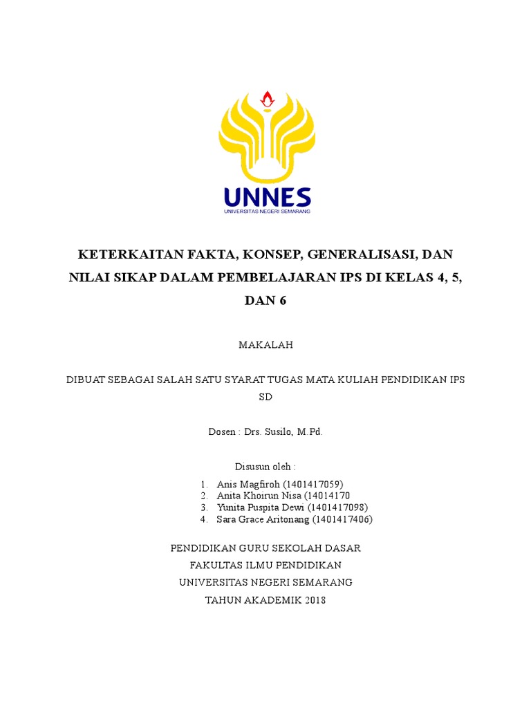 Contoh Generalisasi Dalam Ilmu Sejarah