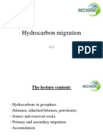 4-I Hydrocarbon Migrations
