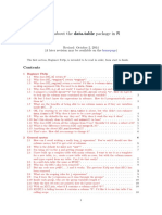Datatable Faq PDF