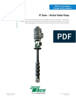 Taco Pump - VT Series - Vertical Turbine Pumps